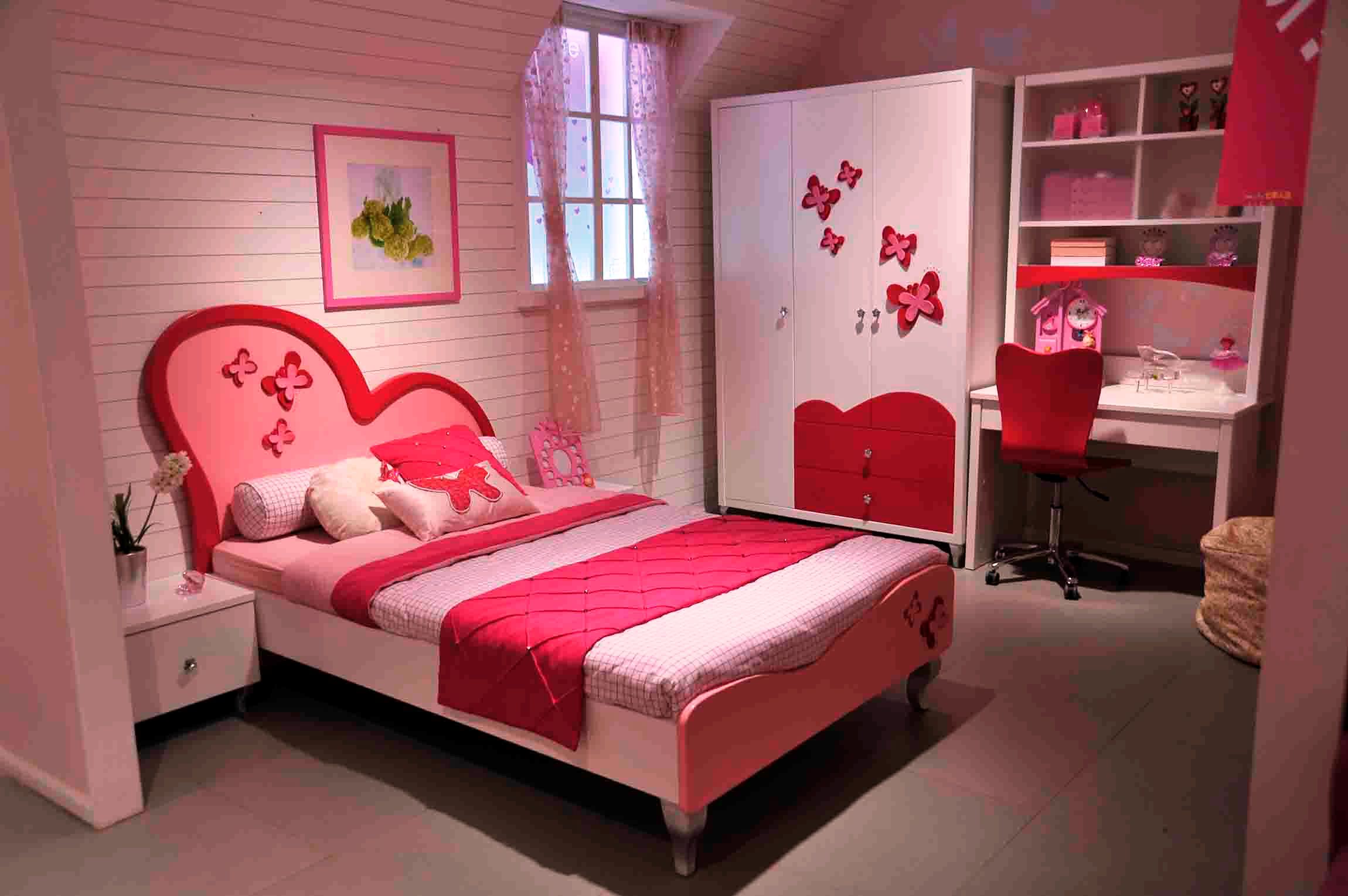 bedroom-themes-with-nice-wall-paint-color-decor-pink-lovely